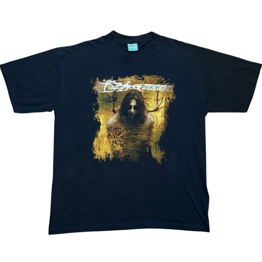 Vintage Y2K 2000 Ozzfest Tour Shirt Ozzy Osbourne Savage Skies All Sport XL